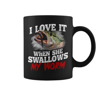 Swallows My Worm Coffee Mug - Seseable
