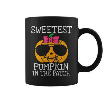 Sweetest Pumpkin In The Patch Women Halloween Toddler Girls Coffee Mug - Thegiftio UK