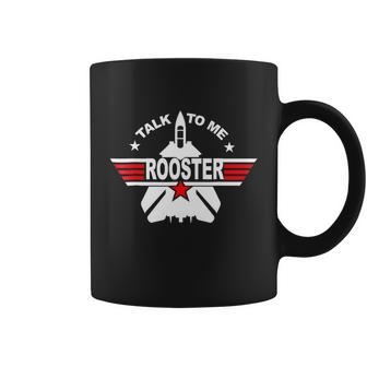 Talk To Me Rooster Funny 80S Talk To Me Rooster Coffee Mug - Monsterry