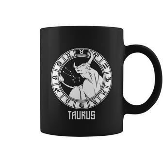 Taurus Zodiac Sign April _ May Birthday Horoscope Graphic Design Printed Casual Daily Basic Coffee Mug - Thegiftio UK