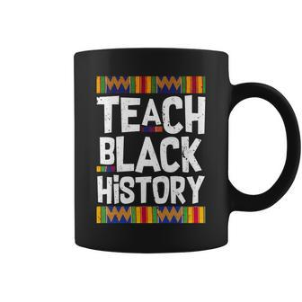 Teach Black History Tshirt Coffee Mug - Monsterry UK