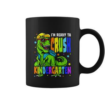 Teacher Crush Preschool Dinosaur Monster Truck Funny Coffee Mug - Monsterry UK