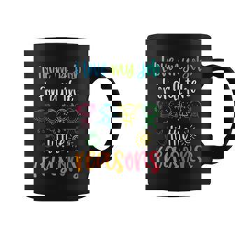 Teacher I Love My Job For The Little Reasons Back To School Coffee Mug - Thegiftio UK