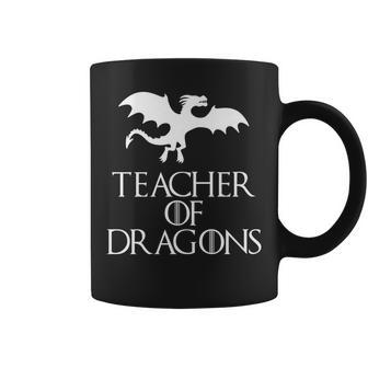Teacher Of Dragons Halloween Funny Costume Gift Tee Coffee Mug - Thegiftio UK
