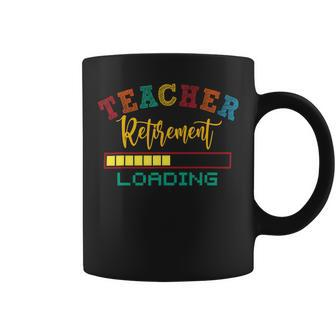 Teacher Retirement Loading Funny Retired 2022 Teacher V2 Coffee Mug - Seseable