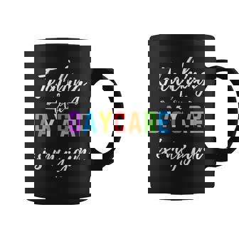 Teaching Daycare Is My Jam Funny Teacher Gifts Coffee Mug - Thegiftio
