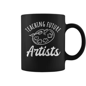 Teaching Future Artists Art Teacher V2 Coffee Mug - Thegiftio UK