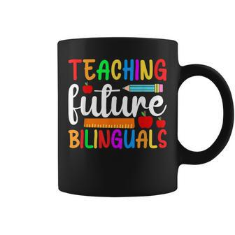Teaching Future Bilinguals Bilingual Spanish Teacher Coffee Mug - Thegiftio UK