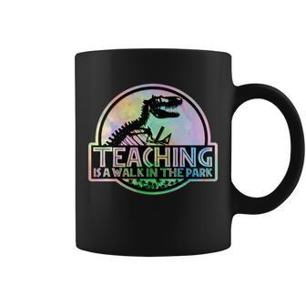 Teaching Is A Walk In The Park Funny Teacher Coffee Mug - Monsterry AU