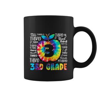 Team 3Rd Grade Typography Tie Dye Funny Coffee Mug - Monsterry