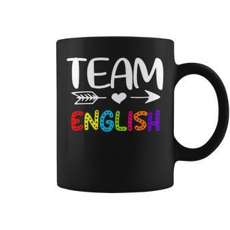 Team English - English Teacher Back To School Coffee Mug - Seseable