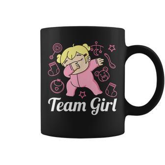Team Girl Gender Reveal Party Team Pink Baby Announcement V11 Coffee Mug - Thegiftio UK