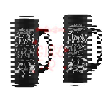 Team Girl Gender Reveal Party Team Pink Baby Announcement V3 Coffee Mug - Thegiftio UK