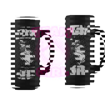 Team Girl Gender Reveal Party Team Pink Baby Announcement V5 Coffee Mug - Thegiftio UK