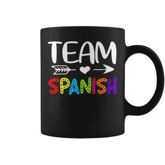 Team Spanish - Spanish Teacher Back To School Coffee Mug - Seseable