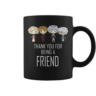 Thank You For Being A Friend V2 Coffee Mug - Monsterry