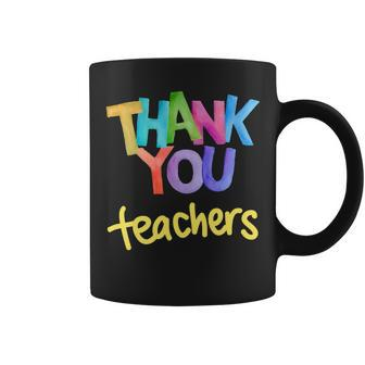 Thank You Teacher Appreciation Graduation Coffee Mug - Seseable
