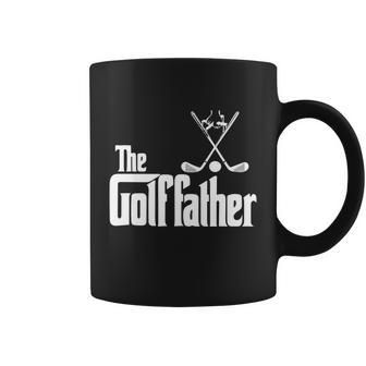 The Golffather Funny Golfing Father Lover Best Dad By Par Fathers Day Coffee Mug - Monsterry UK