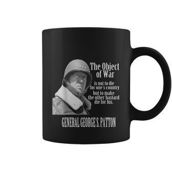 The Object Of War General George S Patton Coffee Mug - Monsterry UK