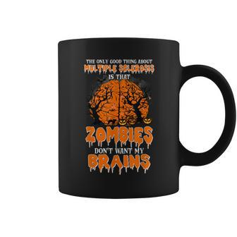 The Only Good Thing About Multiple Sclerosis Is That Zombies Coffee Mug - Thegiftio UK