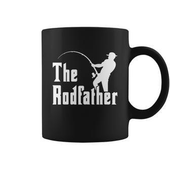 The Rodfather Fishing Tshirt Coffee Mug - Monsterry
