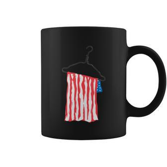The Us Flag Hangs On A Metal Hanger Womenss Rights Coffee Mug - Monsterry AU