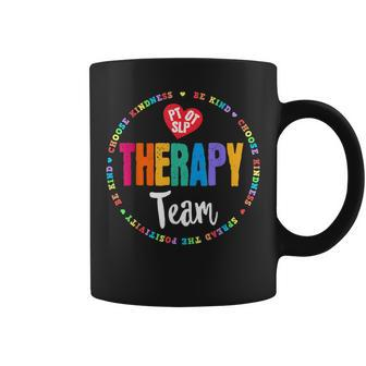 Therapy Team Pt Ot & Slp Physical Occupational Therapist Coffee Mug - Thegiftio UK