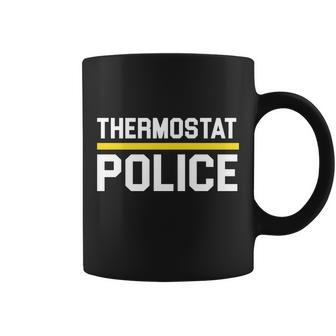 Thermostat Police Logo Tshirt Coffee Mug - Monsterry DE