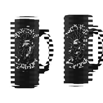 Thick Thighs Witch Vibes Halloween Costume V2 Coffee Mug - Seseable