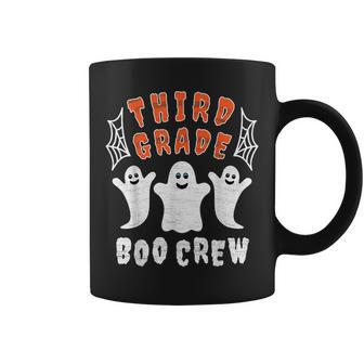 Third Grade Teacher Student Gift | Halloween Ghost Boo Crew Coffee Mug - Thegiftio UK