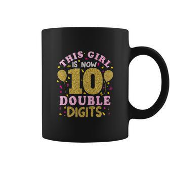 This Girl Is 10 Years Old 10Th Birthday Funny Coffee Mug - Monsterry AU