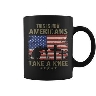 This Is How Americans Take A Knee Coffee Mug - Monsterry UK