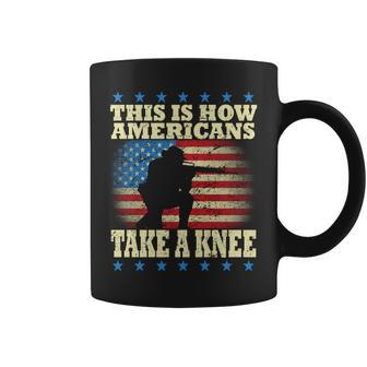 This Is How Americans Take A Knee Coffee Mug - Monsterry CA