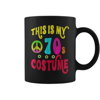 This Is My 70S Costume Funny Groovy Peace Halloween Coffee Mug - Thegiftio UK