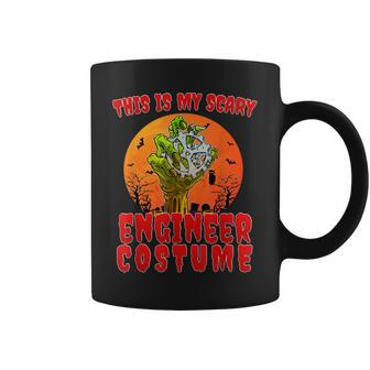 This Is My Scary Engineer Costume Zombie Spooky Halloween Coffee Mug - Seseable