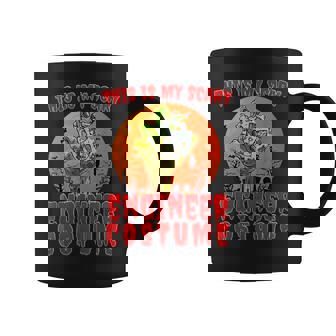 This Is My Scary Engineer Costume Zombie Spooky Halloween Coffee Mug | Seseable CA
