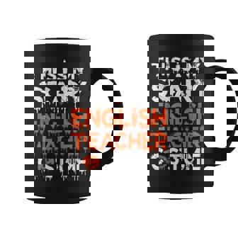 This Is My Scary English Teacher Costume Funny Halloween Coffee Mug - Thegiftio