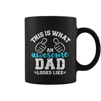 This Is What A Cool Dad Looks Like Gift Coffee Mug - Monsterry DE