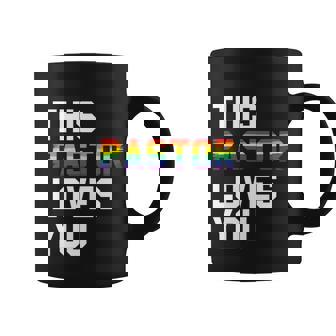 This Pastor Loves You Gay Lesbians Cute Gift Graphic Design Printed Casual Daily Basic Coffee Mug - Thegiftio