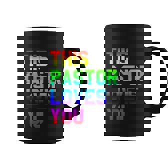 This Pastor Loves You Gay Lesbians Gift Graphic Design Printed Casual Daily Basic Coffee Mug - Thegiftio