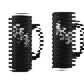 Three Skulls Head Graphic Design Printed Casual Daily Basic Coffee Mug - Thegiftio