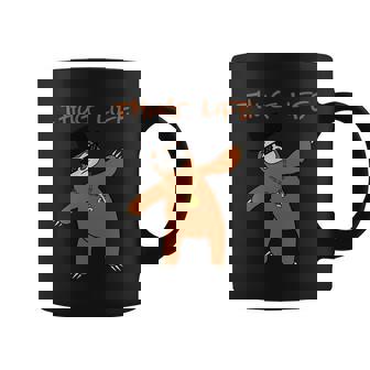 Thug Life Gangsta Sloth Coffee Mug - Monsterry