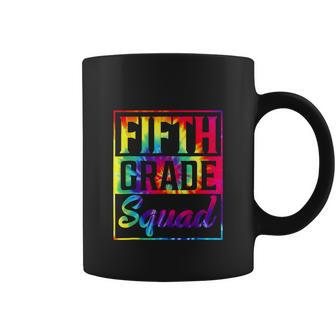 Tie Dye Fifth Grade Squad First Day Back To School Coffee Mug - Monsterry UK