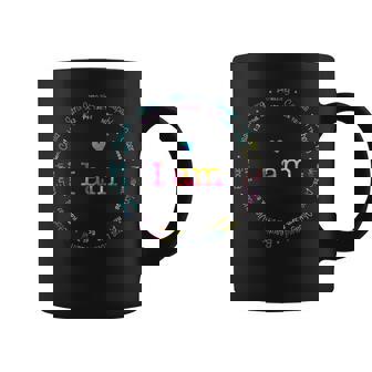 Tie Dye I Am Inspiration Bible Verse Christian Religious Coffee Mug - Thegiftio UK