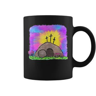 Tie Dye Jesus Cross Funny Christian Easter Day Religious Coffee Mug - Thegiftio UK