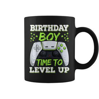 Time To Level Up For Boys Gamer Birthday Boy Coffee Mug - Seseable