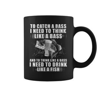 To Catch A Bass Coffee Mug - Seseable