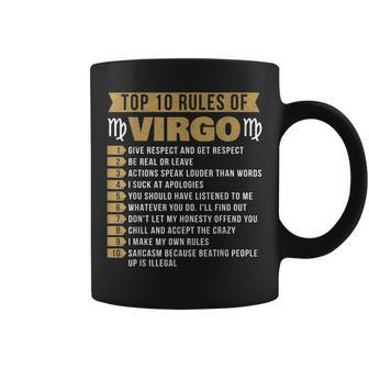 Top 10 Rules Of Virgo Astrology Horoscope Zodiac Sign   Coffee Mug