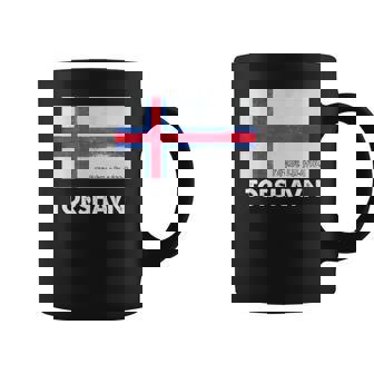 Torshavn Faroe Islands Flag Of Faroe Islands Coffee Mug | Mazezy