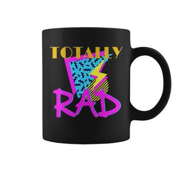 Totally Rad Retro 90S Tshirt Coffee Mug - Monsterry CA